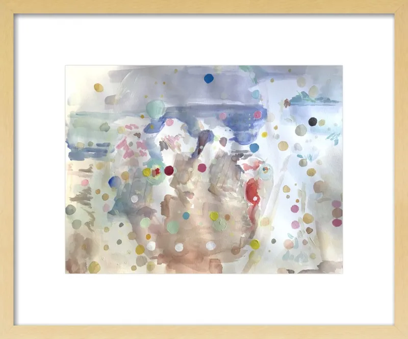 Beach scene (from memory)  by Hannah Dean for Artfully Walls