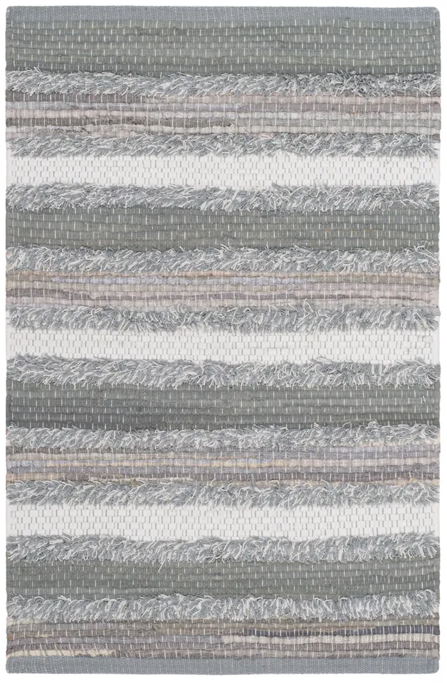Arlo Home Hand Woven Area Rug, MTK951A, Grey/Multi,  2' 6" X 4'