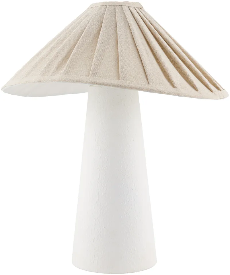 Docia  Hand Painted 19"H x 17"W x 16"D Accent Table Lamp