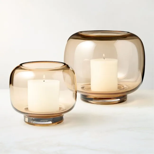 Coco Champagne Glass Hurricanes Set of 2