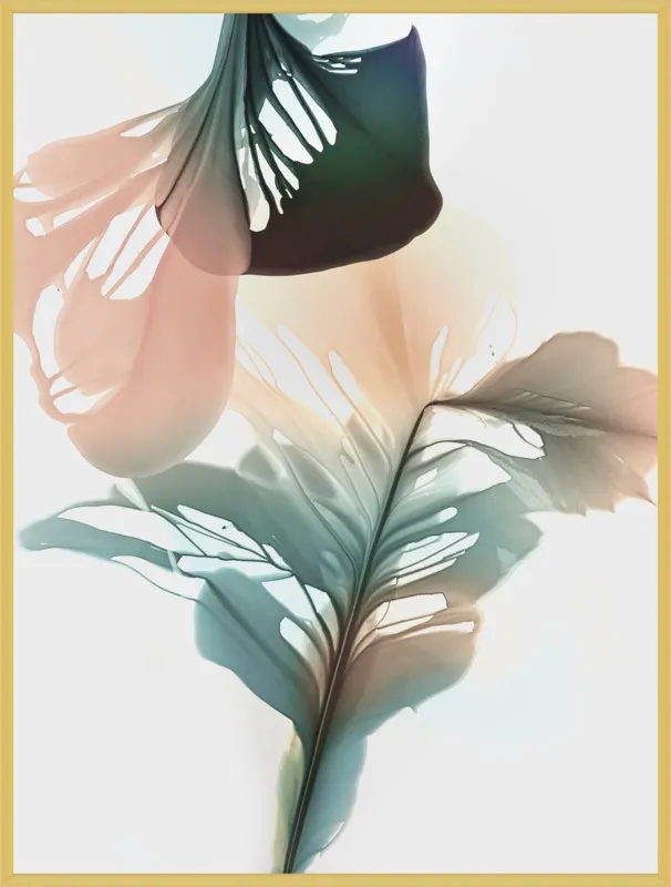 Abstract Flora Bloomland 32 by Marta Spendowska for Artfully Walls