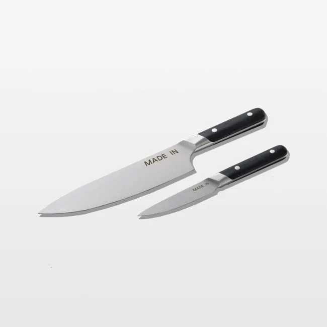 Made In Truffle Black 2-Piece Knife Set