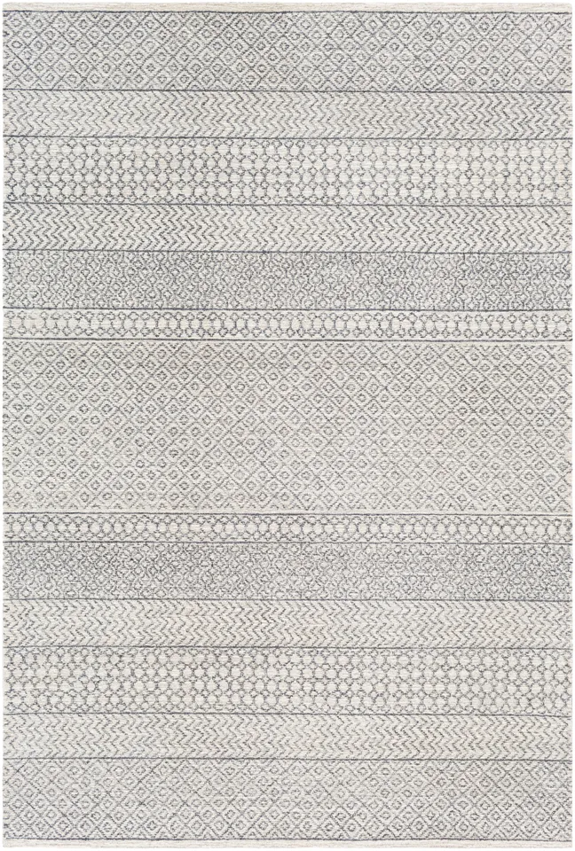 Maroc Gray Indoor 6' x 6' Handmade Rug