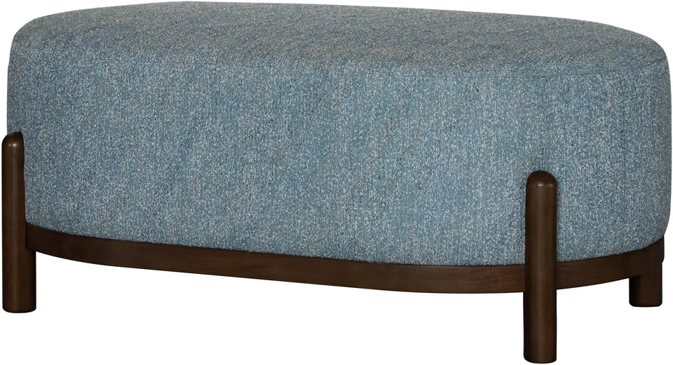 Valek Polyester 20"H x 30"W x 48"D Ottoman