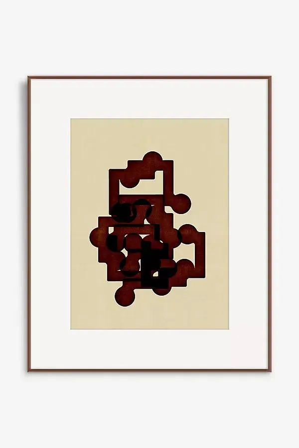 Abstract Composition M142 Wall Art
