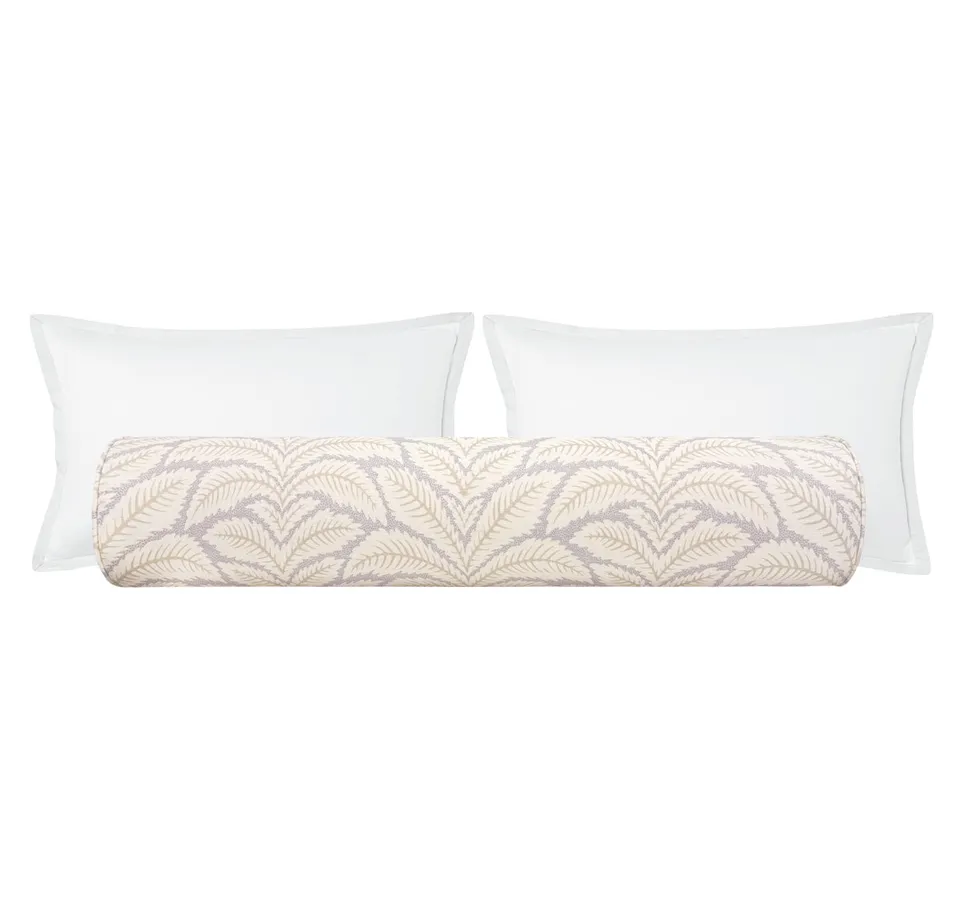 THE BOLSTER :: TALAVERA LINEN // BIRCH | BRUNSCHWIG & FILS - SWATCH 4" X 4"