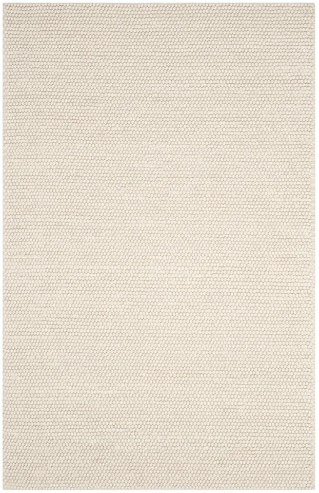 Safavieh Hand Woven Area Rug, NAT620A, Ivory, 6' X 8'