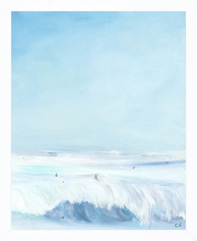 Wave Riders  by Caroline Chriss  for Artfully Walls