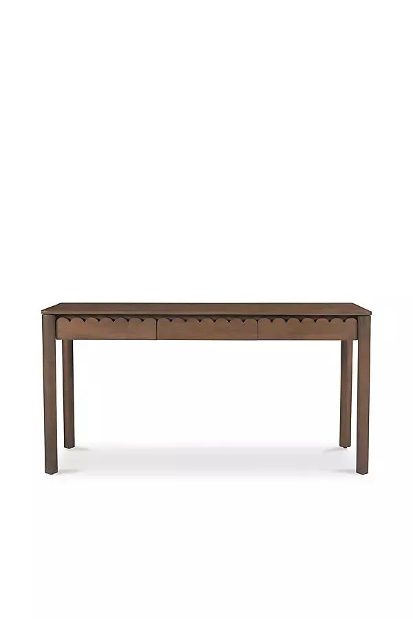 Wiley Scallop Wood Desk