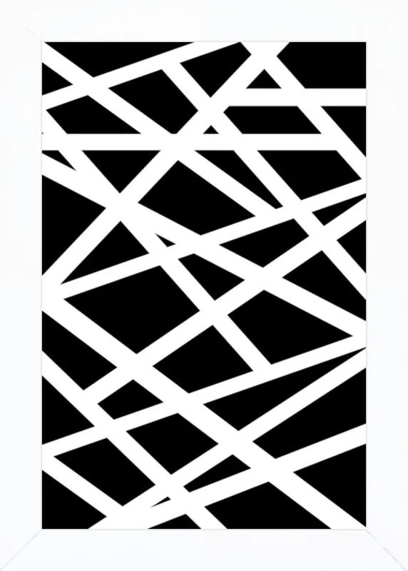Criss Cross by Emine Ortega for Artfully Walls