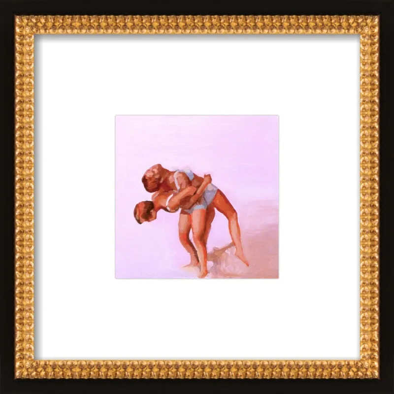 wrestling by Mary Sinner for Artfully Walls