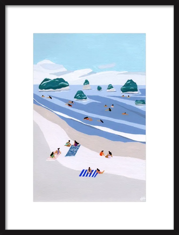 Island dots by Joanne Ho for Artfully Walls