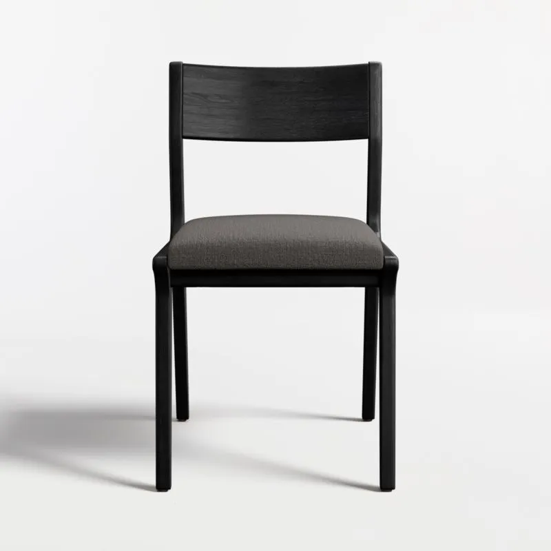 Lakin Black Wood Dining Chair