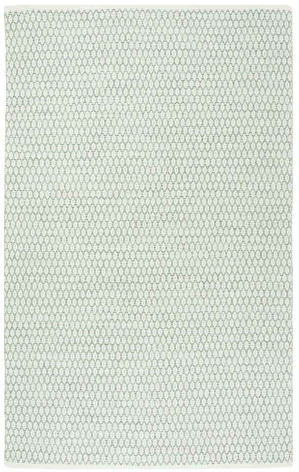 Arlo Home Hand Woven Area Rug, MTK608G, Light Green/Ivory,  5' X 8'