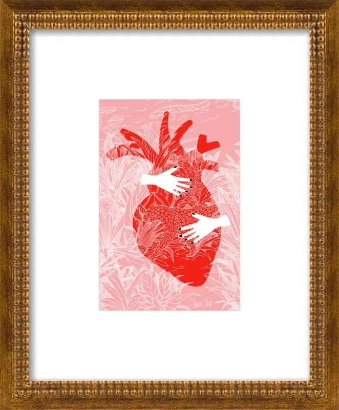 REFUGE ROSE by Claire Colin for Artfully Walls