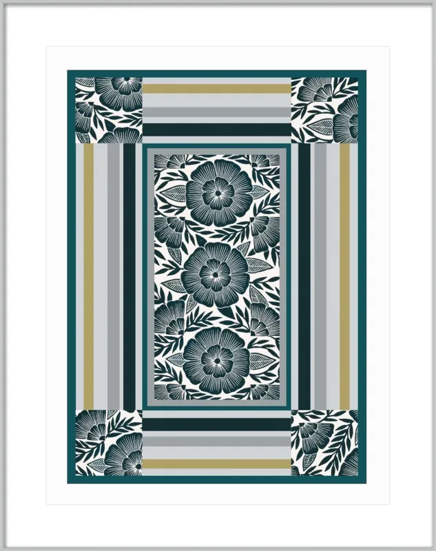 Botanical Frame 1 by Katharine Watson for Artfully Walls