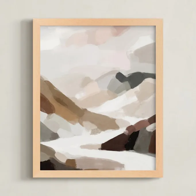 Earthy Cascade I Limited Edition Fine Art Print