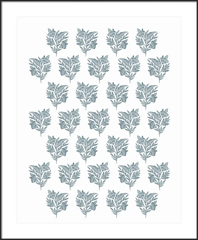Botanical Repeat by Katharine Watson for Artfully Walls