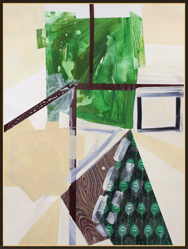 Abstract Study (trail map) by Pamela Staker for Artfully Walls