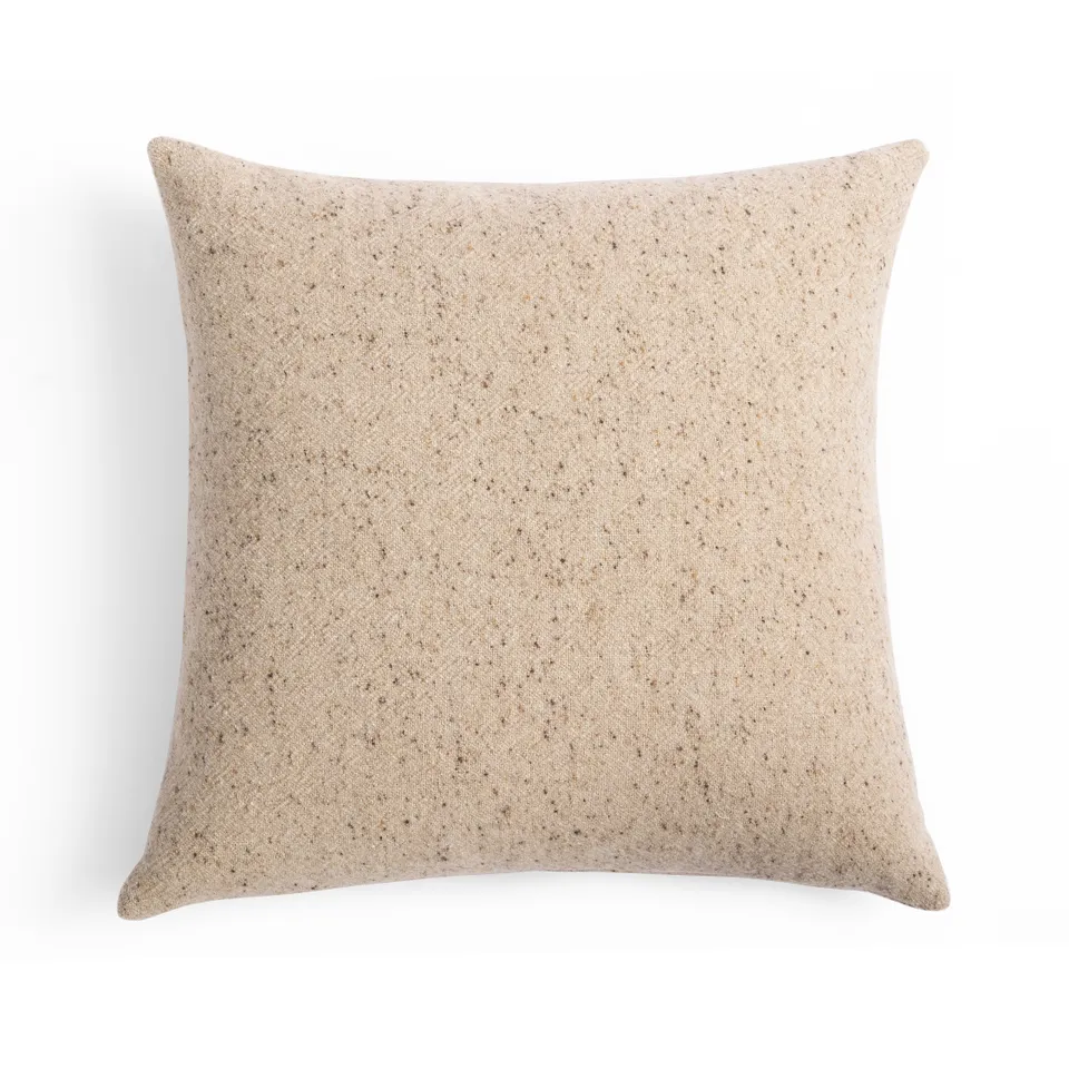 Stonewash Linen Pillow - Hasselt Taupe