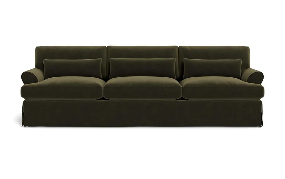 Maxwell Slipcovered 3-Seat Sofa by Apartment Therapy