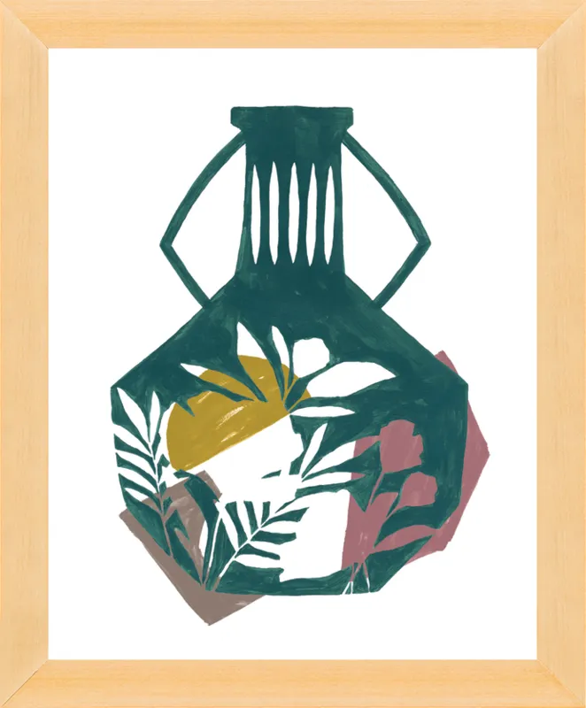 Vase Shapes by Cece Merkle for Artfully Walls