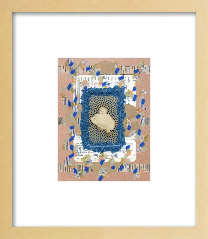 Blue awakening by Naomi Vona for Artfully Walls