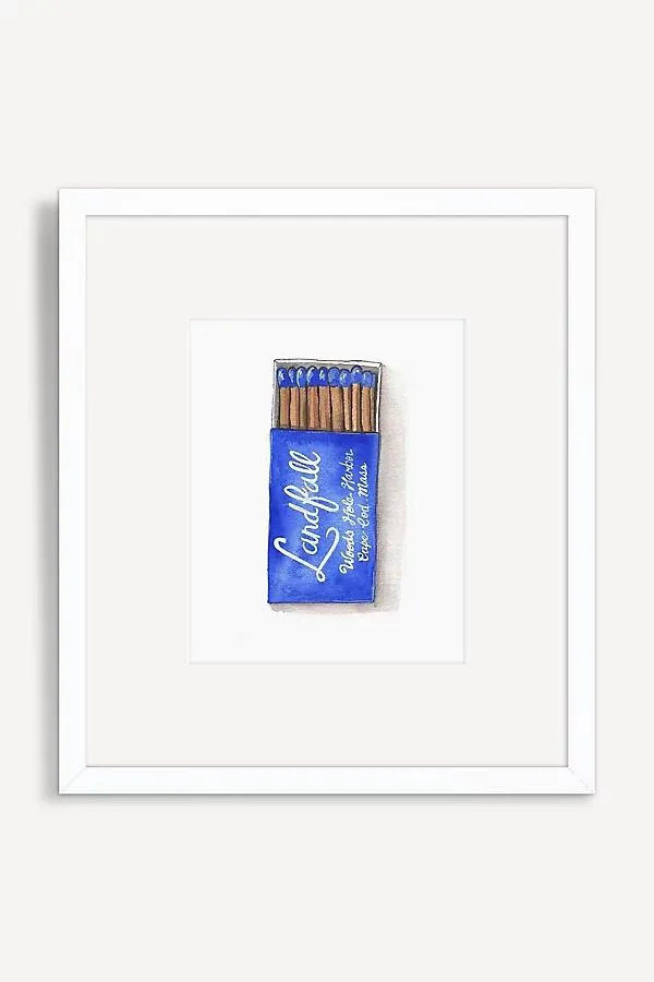 Landfall Matchbook Wall Art