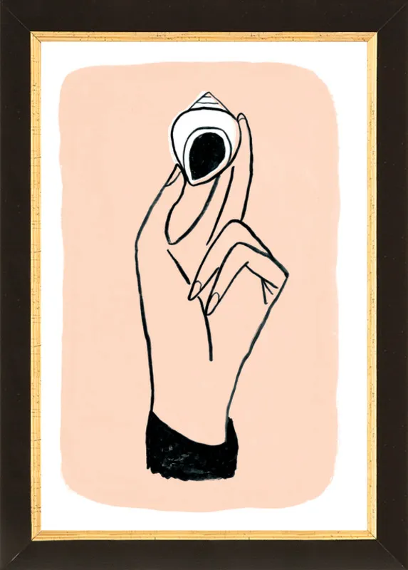 My Hand is My Face by Michael Doyle - Apartment On Belmont for Artfully Walls