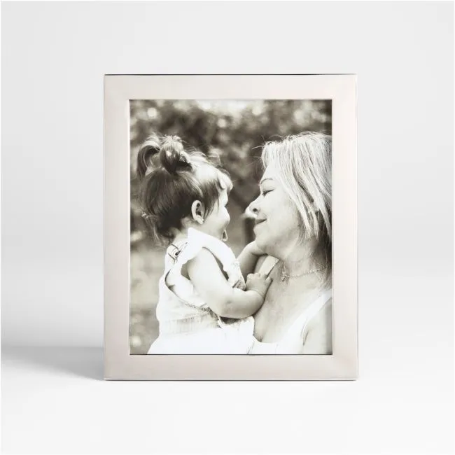 Signature Silver 8x10 Picture Frame