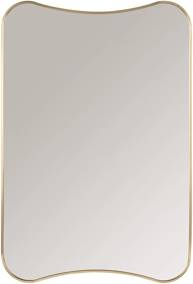 Bellona Gold 36"H x 24"W x 1"D Accent Mirror