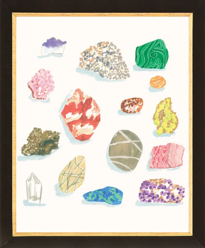 Gems by Danielle Kroll for Artfully Walls