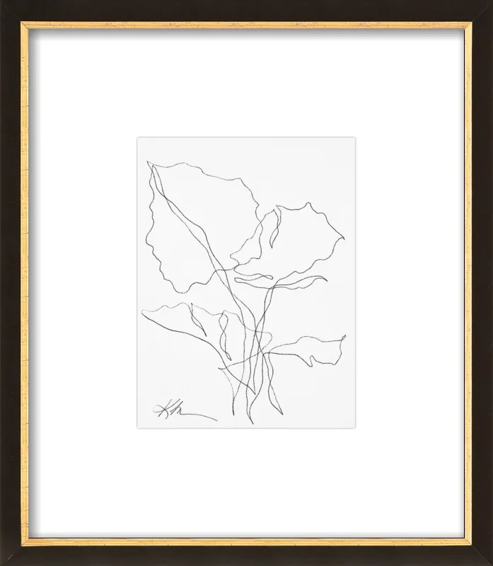 Ink Botanical 4 by Kellie Lawler for Artfully Walls