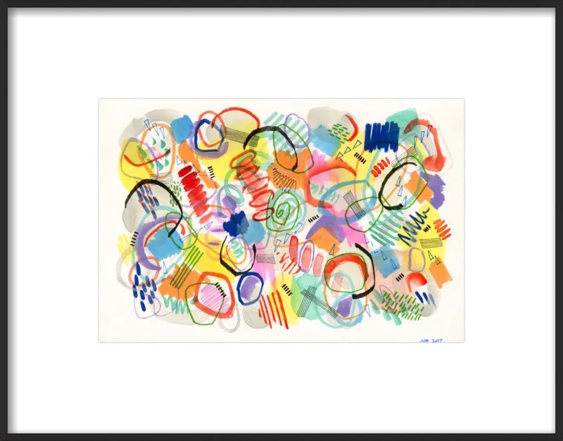 Marks One by Nikki Galapon for Artfully Walls