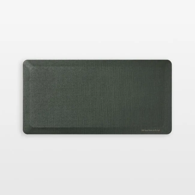 KitchenAid Gourmet Series Deep Forest Green Solid Gel Comfort Kitchen Mat