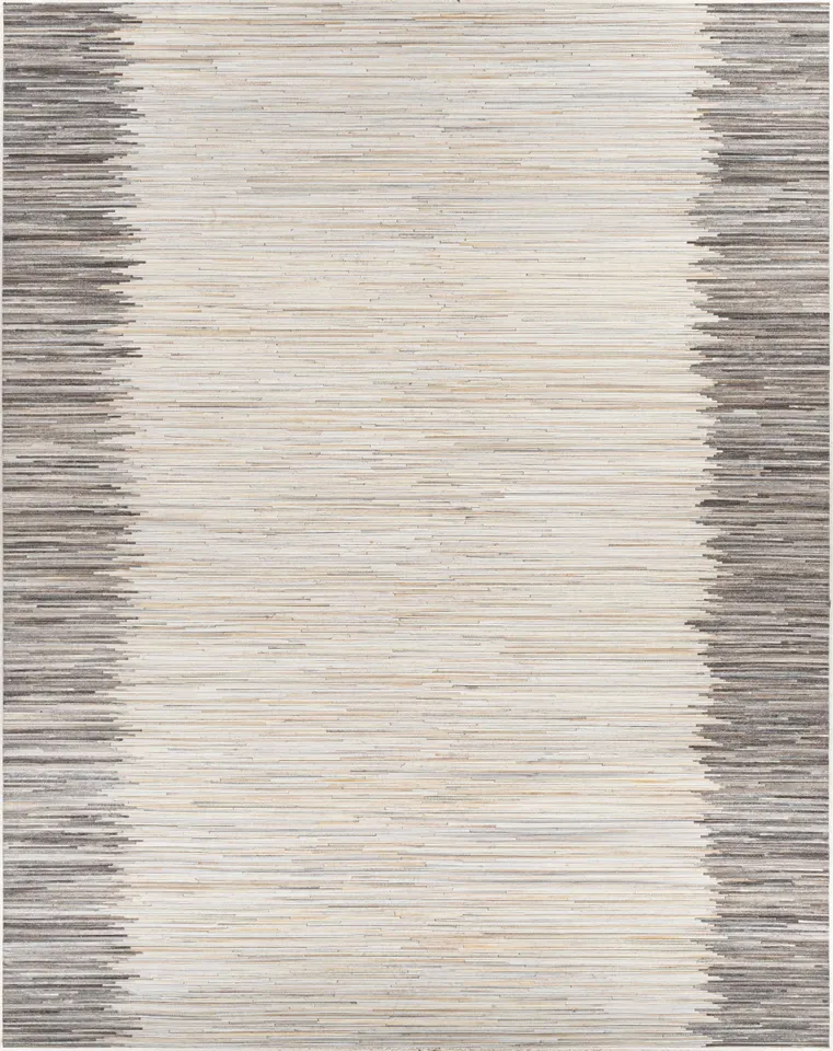 Zander Beige Indoor 10' x 14' Handmade Rug