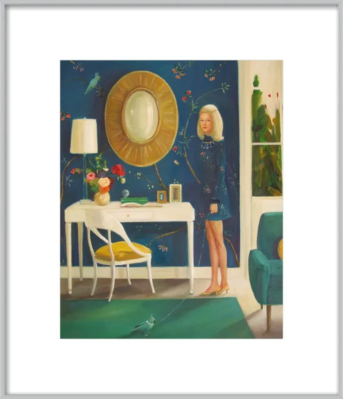 The Invisible Nature of Tansy Fairchild by Janet Hill for Artfully Walls