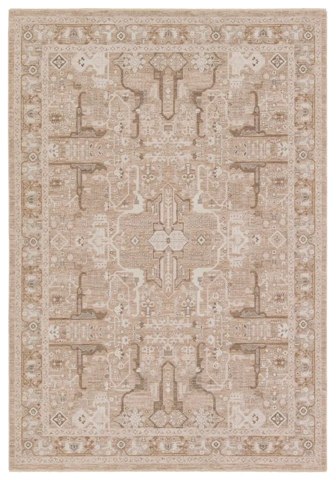 Lechmere Medallion Beige/Cream Area Rug (8'X10')