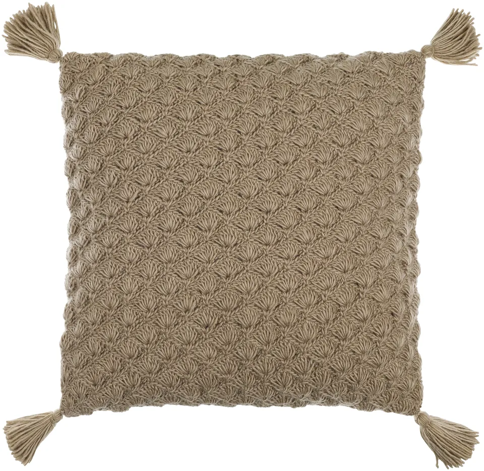 Makrome MKO-006 18"L x 18"W Polyester Filled Pillow