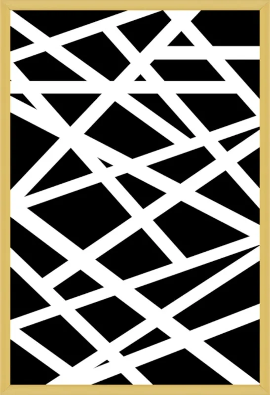 Criss Cross by Emine Ortega for Artfully Walls