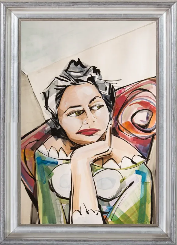 Ponder by Becky Aubry for Artfully Walls