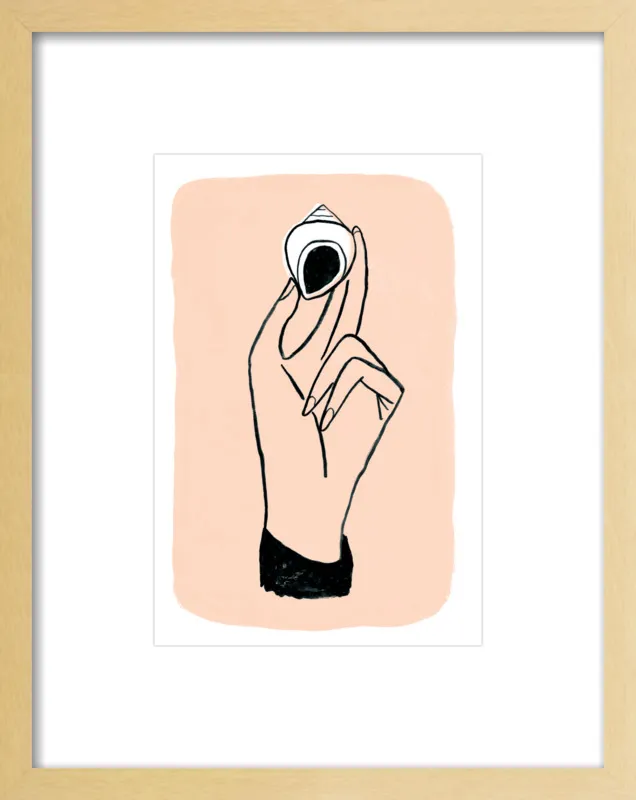 My Hand is My Face by Michael Doyle - Apartment On Belmont for Artfully Walls