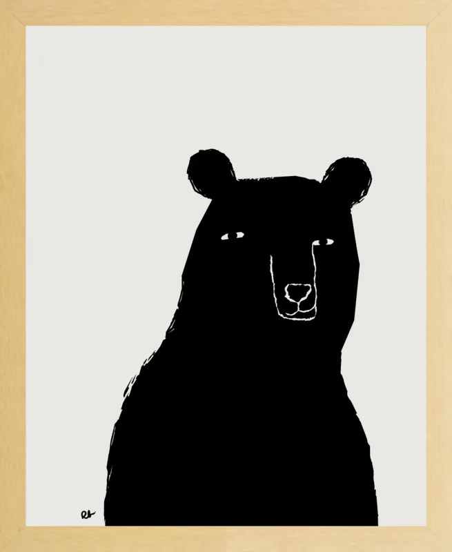 Benson the Bear by Rob Blackard for Artfully Walls