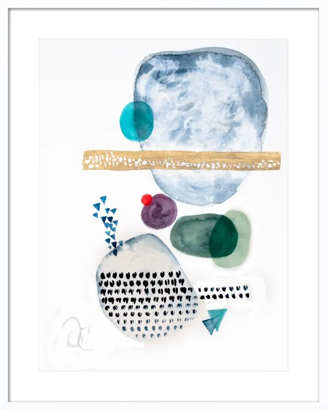 Under the sea by Victoria Gonzalez for Artfully Walls