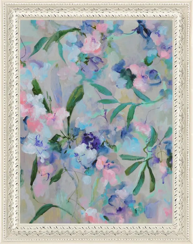 Arrangement in Blue and Lilac by Sonal Nathwani for Artfully Walls