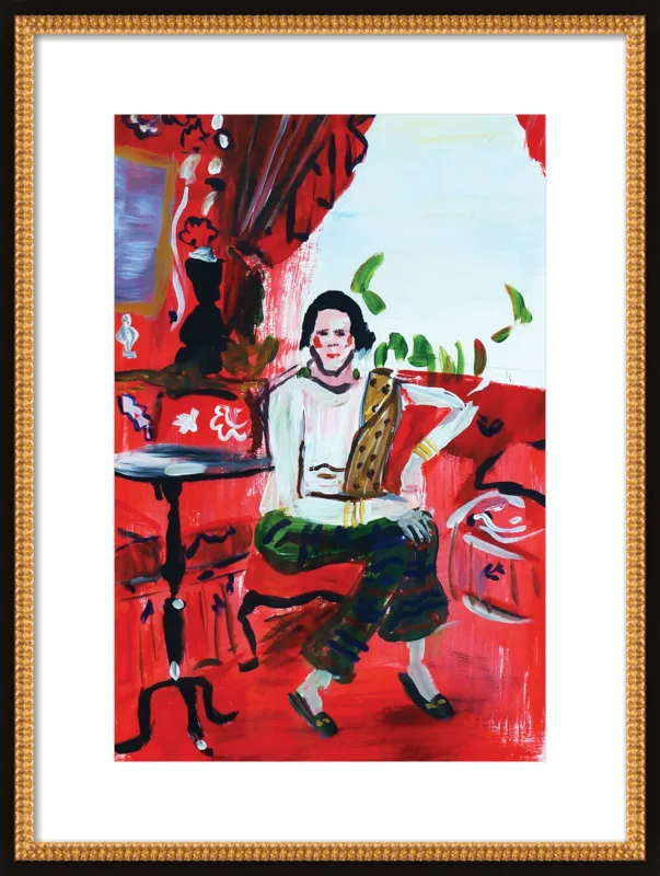 Diana Vreeland  by Marine de Quénetain  for Artfully Walls