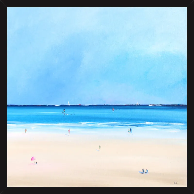 Smooth Ocean Sale by Caroline Chriss  for Artfully Walls