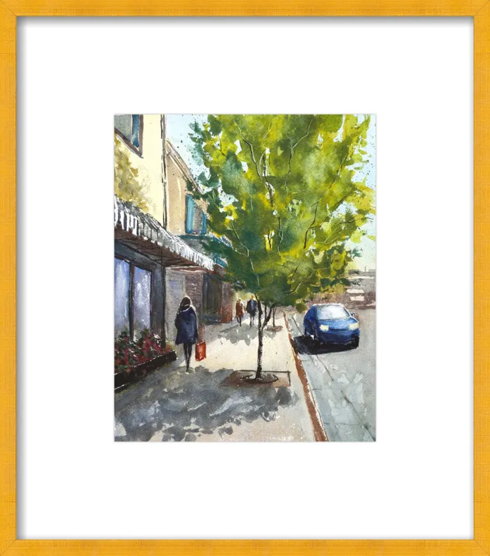 Shops in Laguna by Lauren Dusing for Artfully Walls