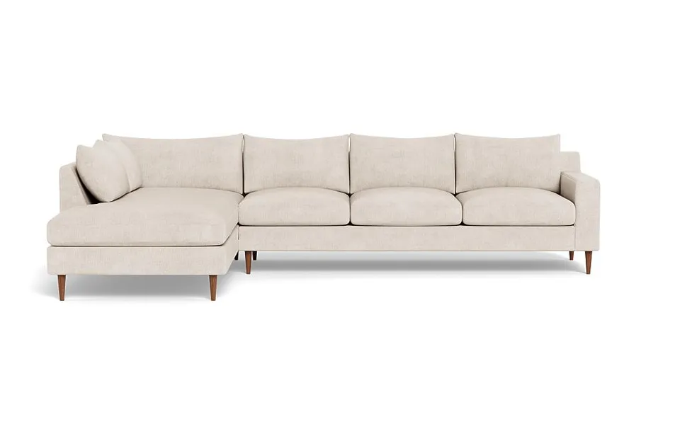 Sloan 4-Seat Left Bumper Sectional