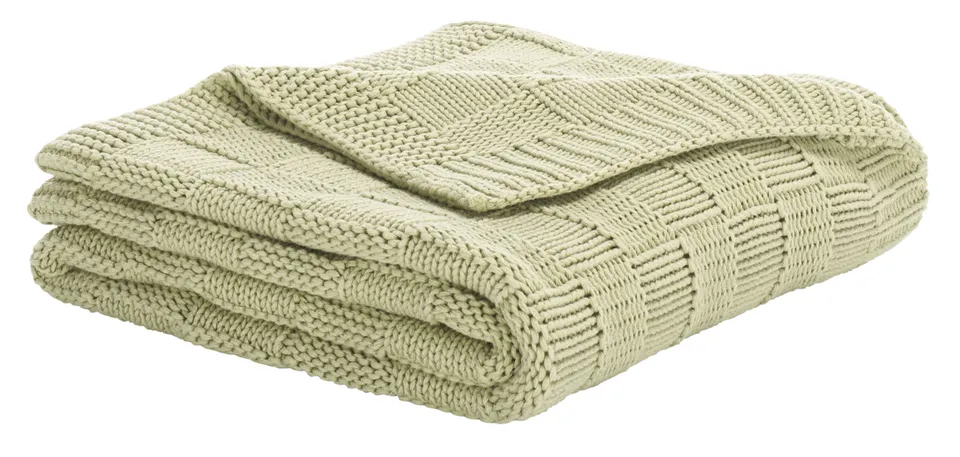Yvette 50 x 60 Cotton Throw - Sage